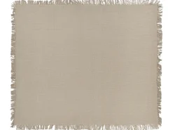 Sengetæppe YERBENT Bomuld 220 x 240 cm Brungrå