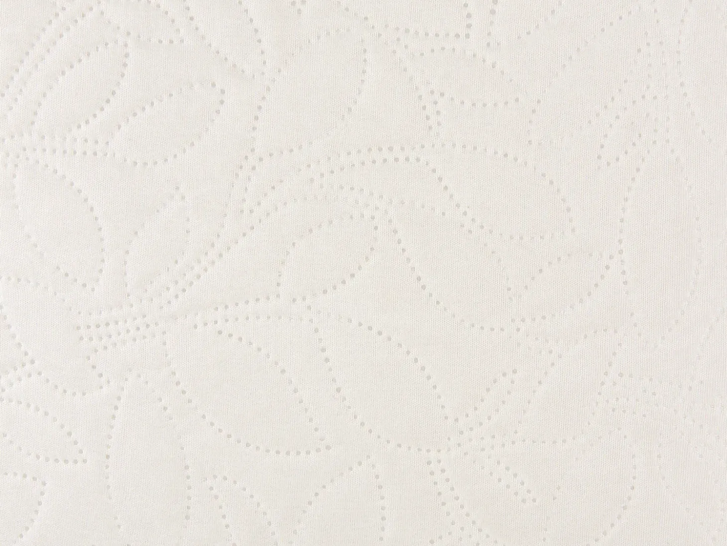 Sengetæppe med Pyntepuder RUDKHAN 160 x 220 cm Cremehvid