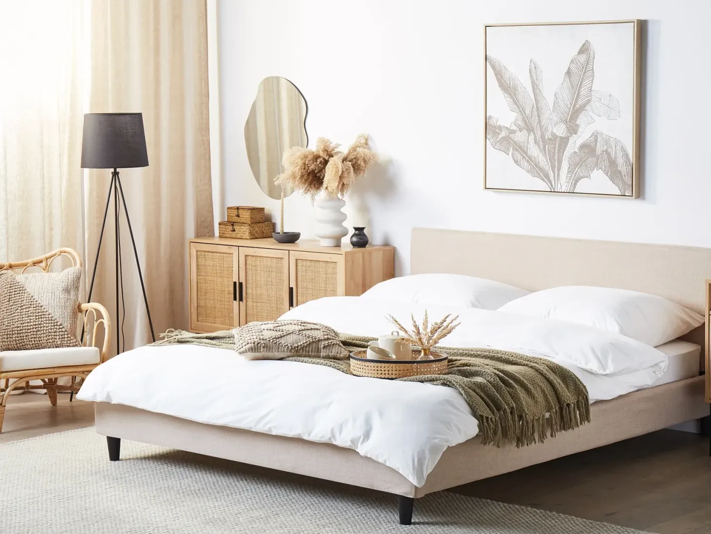 Seng FITOU 180 x 200 cm Beige