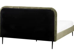 Seng Fløjl FLAYAT 160 x 200 cm Grøn