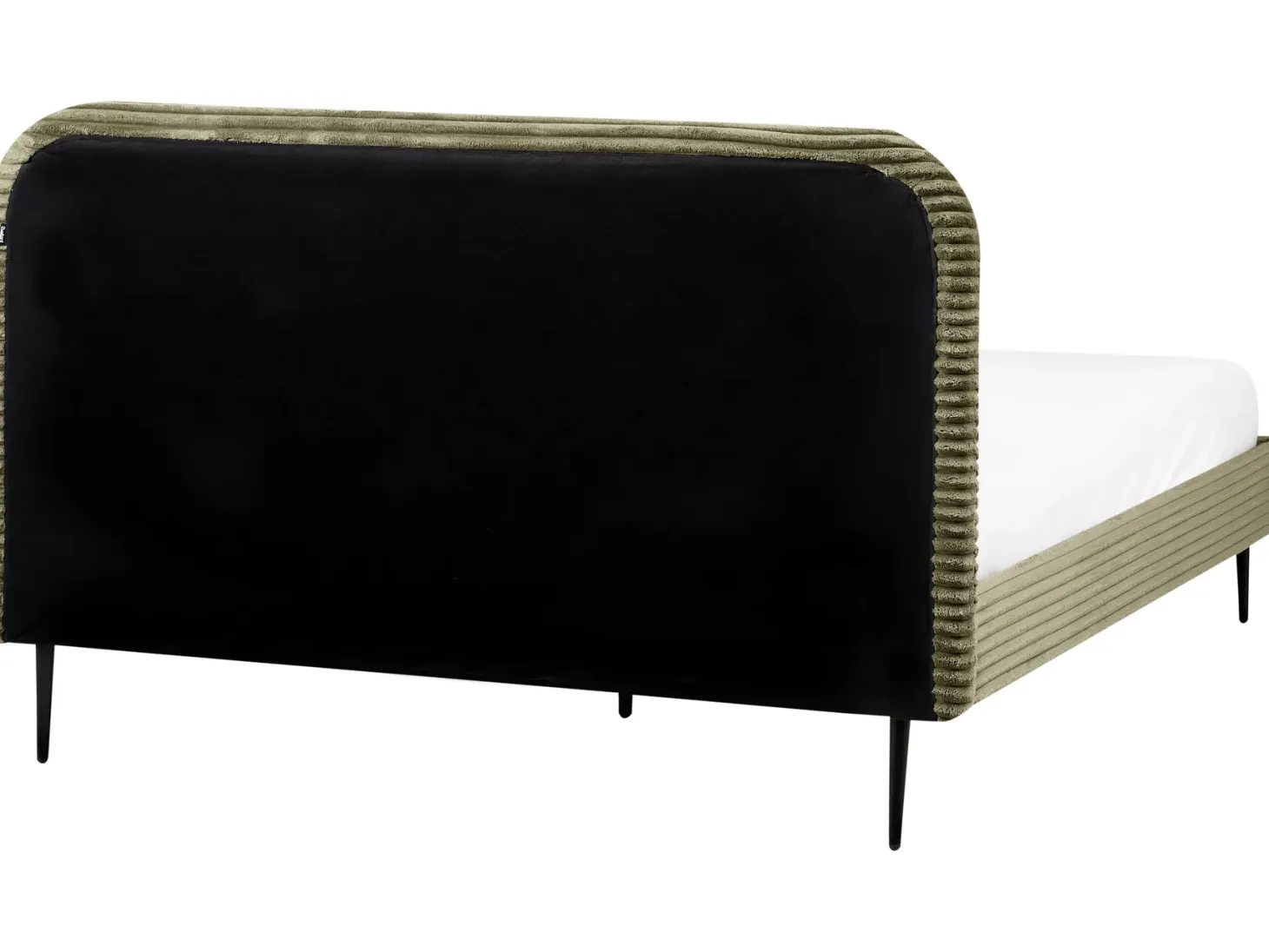 Seng Fløjl FLAYAT 160 x 200 cm Grøn