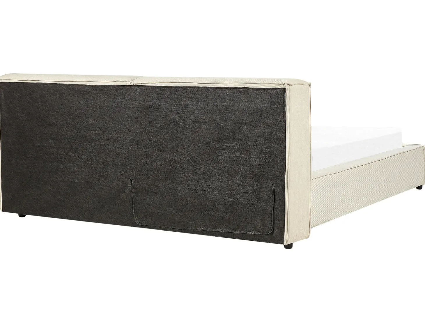 Seng Fløjl LINARDS 180 x 200 cm Beige