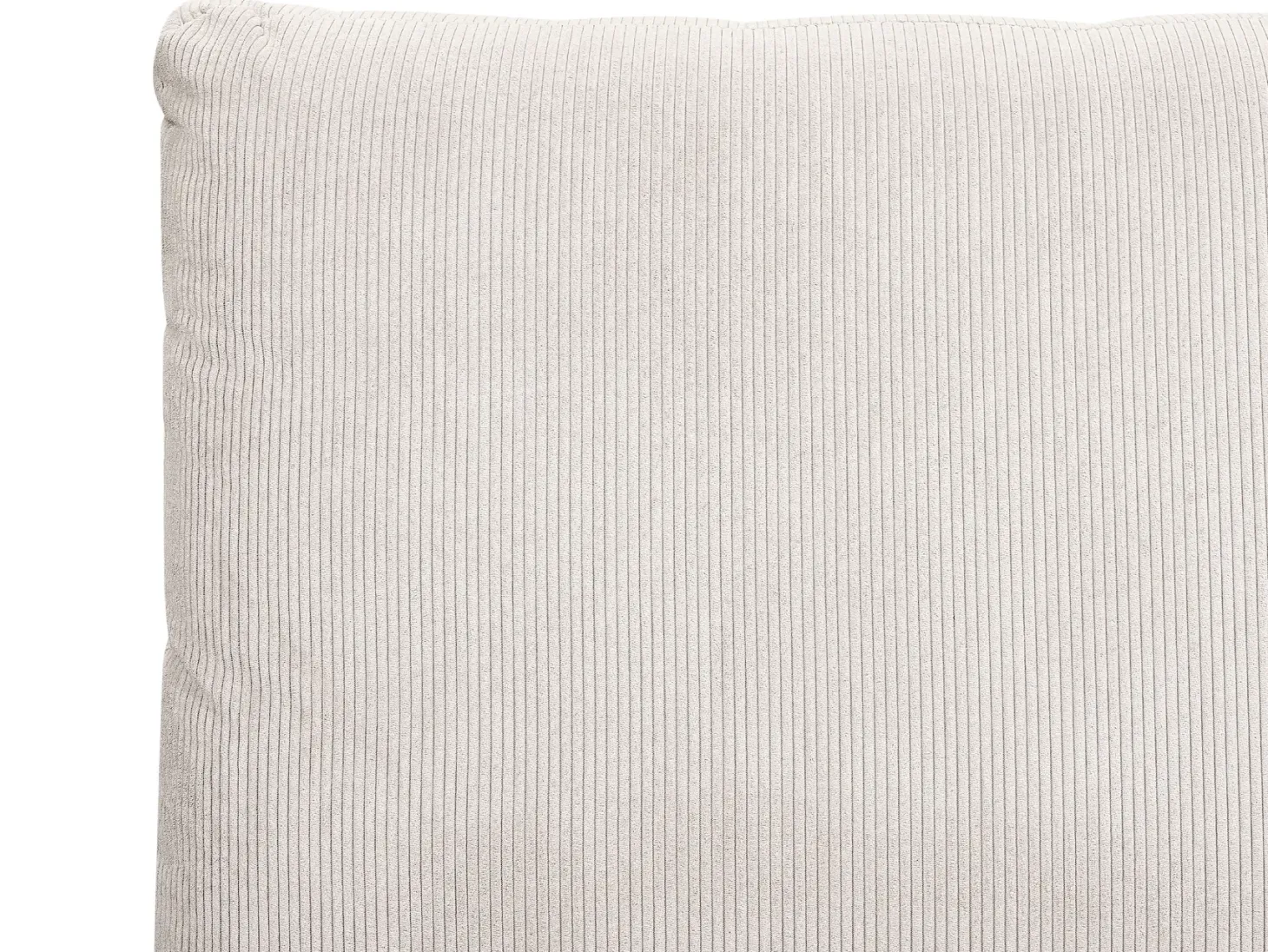Seng Fløjl MELLE 180 x 200 cm Lys Beige