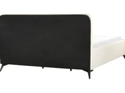 Seng Fløjl VALOGNES 180 x 200 cm Lys Beige