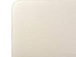 Seng Fløjl VALOGNES 180 x 200 cm Lys Beige