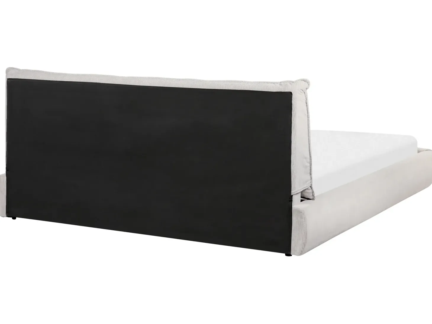 Seng Fløjl VINAY 180 x 200 cm Lys Beige