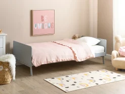 Seng Fyretræ BONNAC 90 x 200 cm Grå