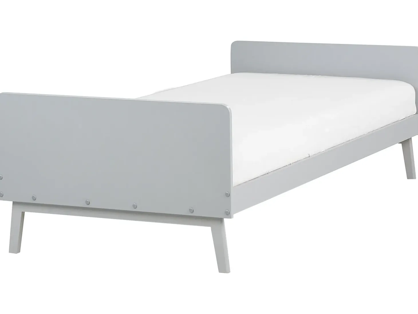 Seng Fyretræ BONNAC 90 x 200 cm Grå