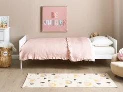 Seng Fyretræ BONNAC 90 x 200 cm Hvid