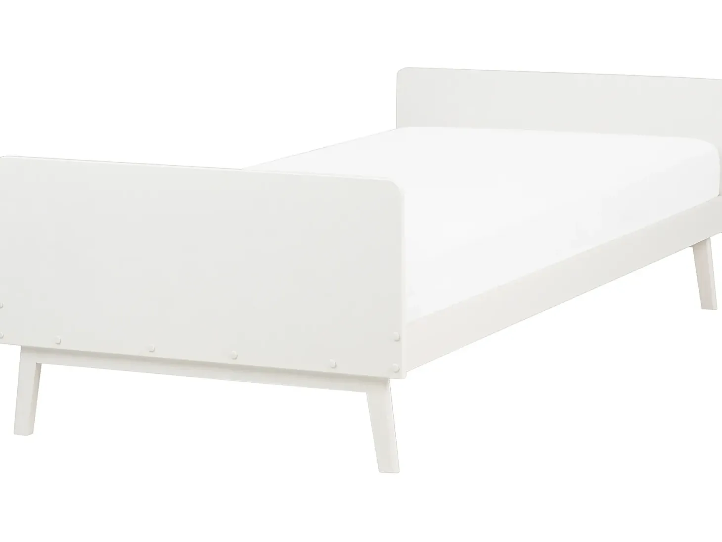 Seng Fyretræ BONNAC 90 x 200 cm Hvid