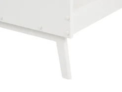 Seng Fyretræ BONNAC 90 x 200 cm Hvid
