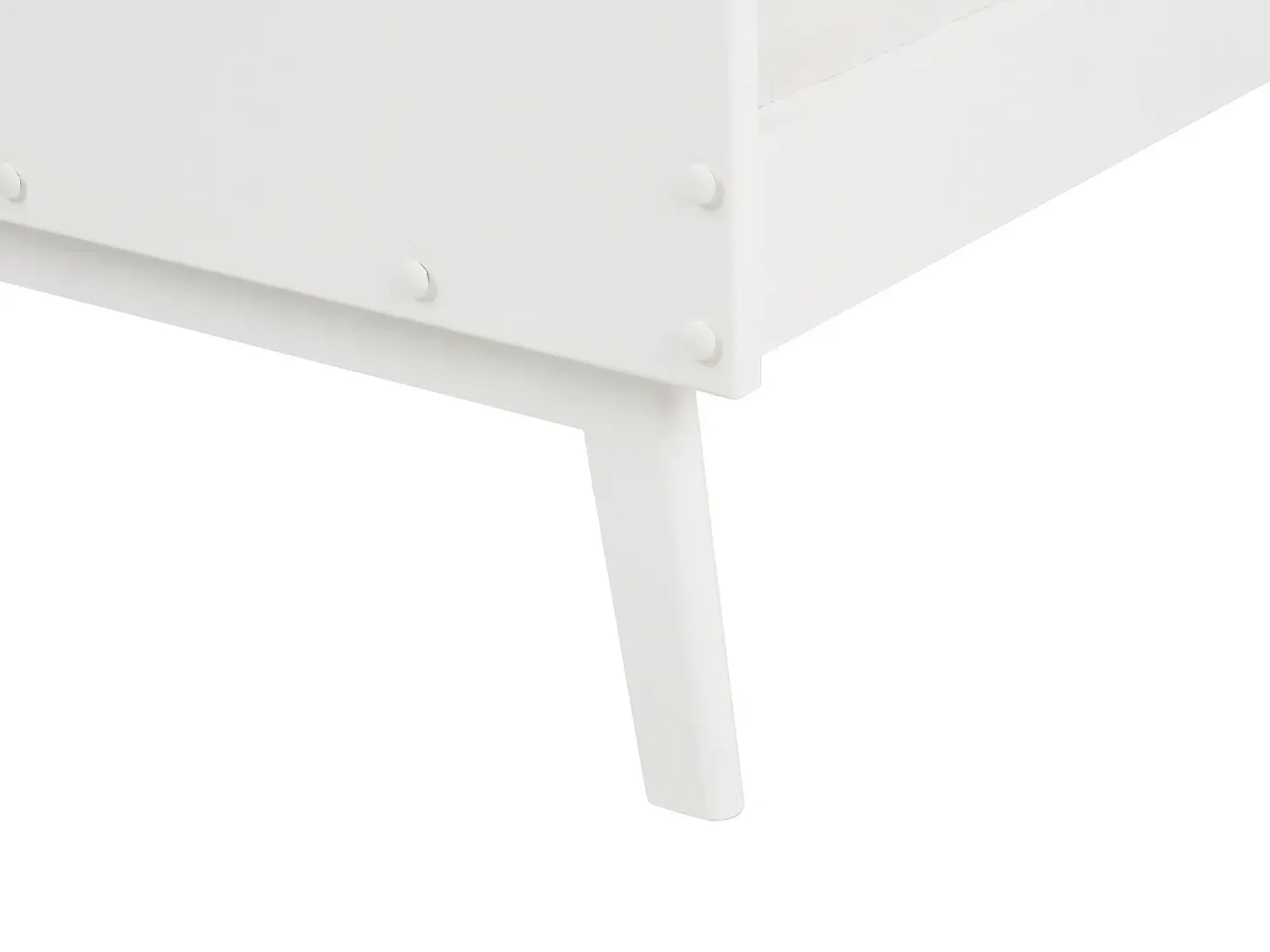 Seng Fyretræ BONNAC 90 x 200 cm Hvid