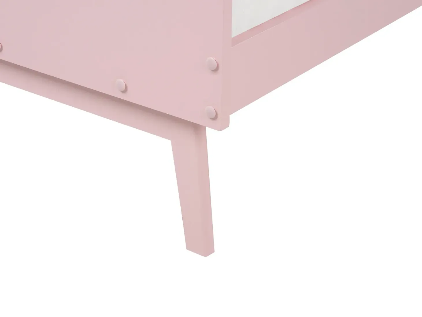 Seng Fyretræ BONNAC 90 x 200 cm Pastellrosa