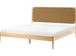 Seng Fyretræ BRUNEMONT 180 x 200 cm Lysebrun