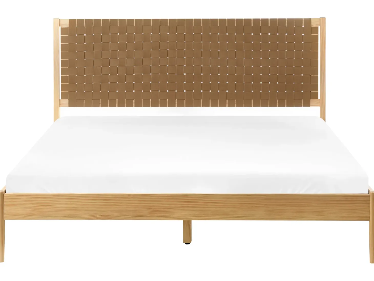 Seng Fyretræ BRUNEMONT 180 x 200 cm Lysebrun
