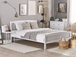 Seng Fyretræ CASTRES 180 x 200 cm Hvid