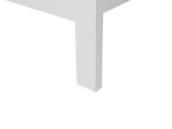 Seng Fyretræ CASTRES 180 x 200 cm Hvid