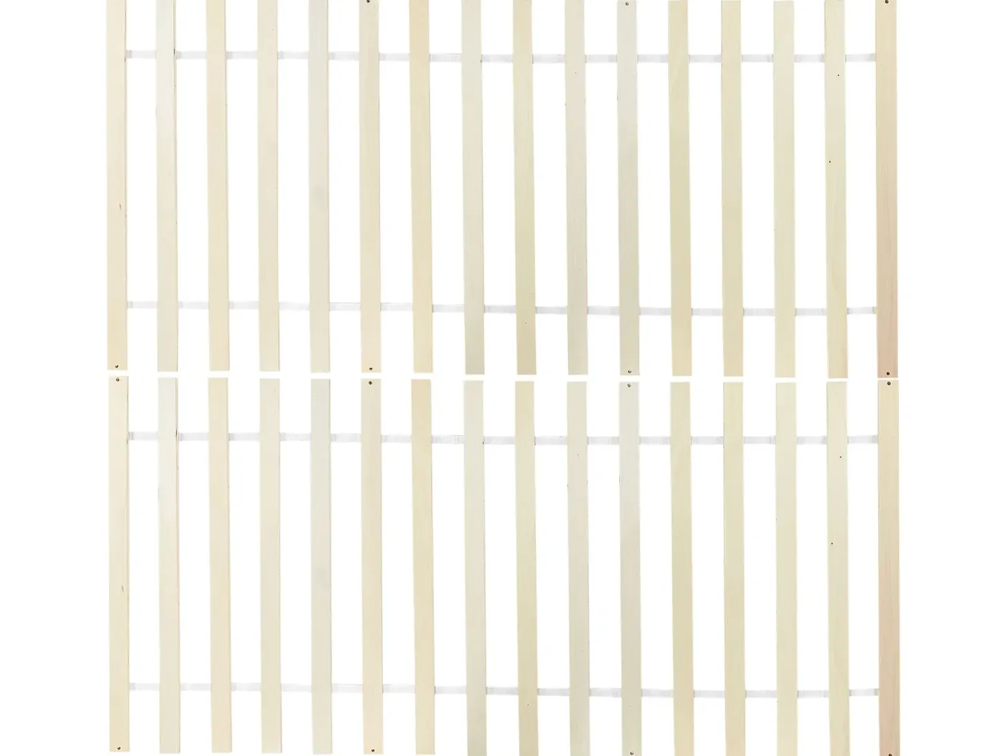 Seng Fyretræ CASTRES 180 x 200 cm Hvid
