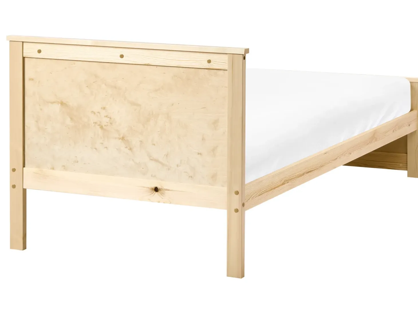 Seng Fyretræ DAUPHIN 90 x 200 cm Lysebrun