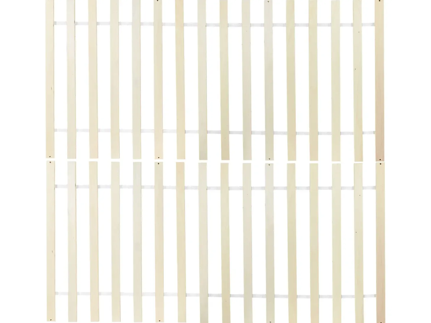 Seng Fyretræ FLORAC 180 x 200 cm Hvid