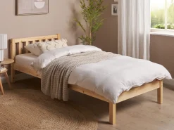 Seng Fyretræ FLORAC 90 x 200 cm Lysebrun