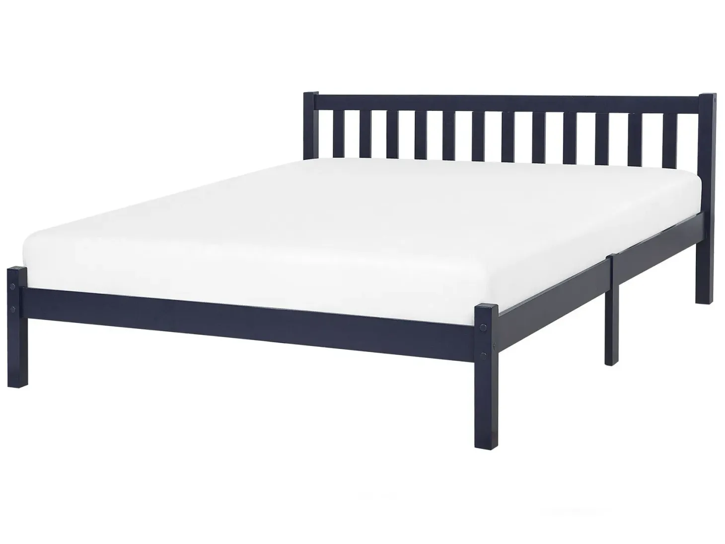 Seng Fyretræ FLORAC 140 x 200 cm Navy Blå