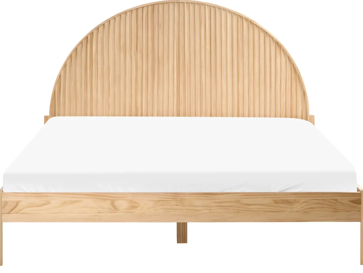 Seng Fyretræ MASCORTEL 180 x 200 cm Lysebrun