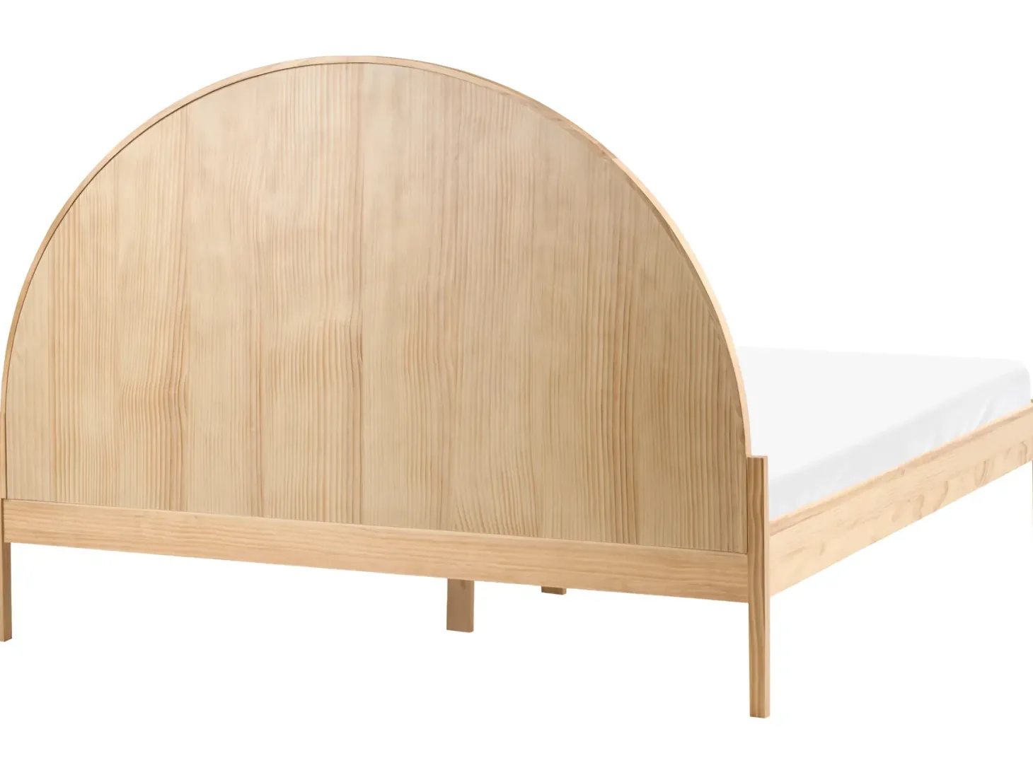 Seng Fyretræ MASCORTEL 180 x 200 cm Lysebrun