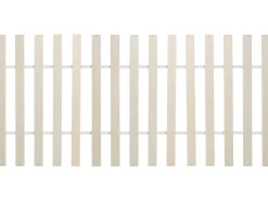 Seng Fyretræ OLENDON 90 x 200 cm Hvid
