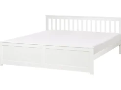 Seng Fyretræ OLENDON 180 x 200 cm Hvid