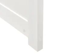 Seng Fyretræ OLENDON 180 x 200 cm Hvid
