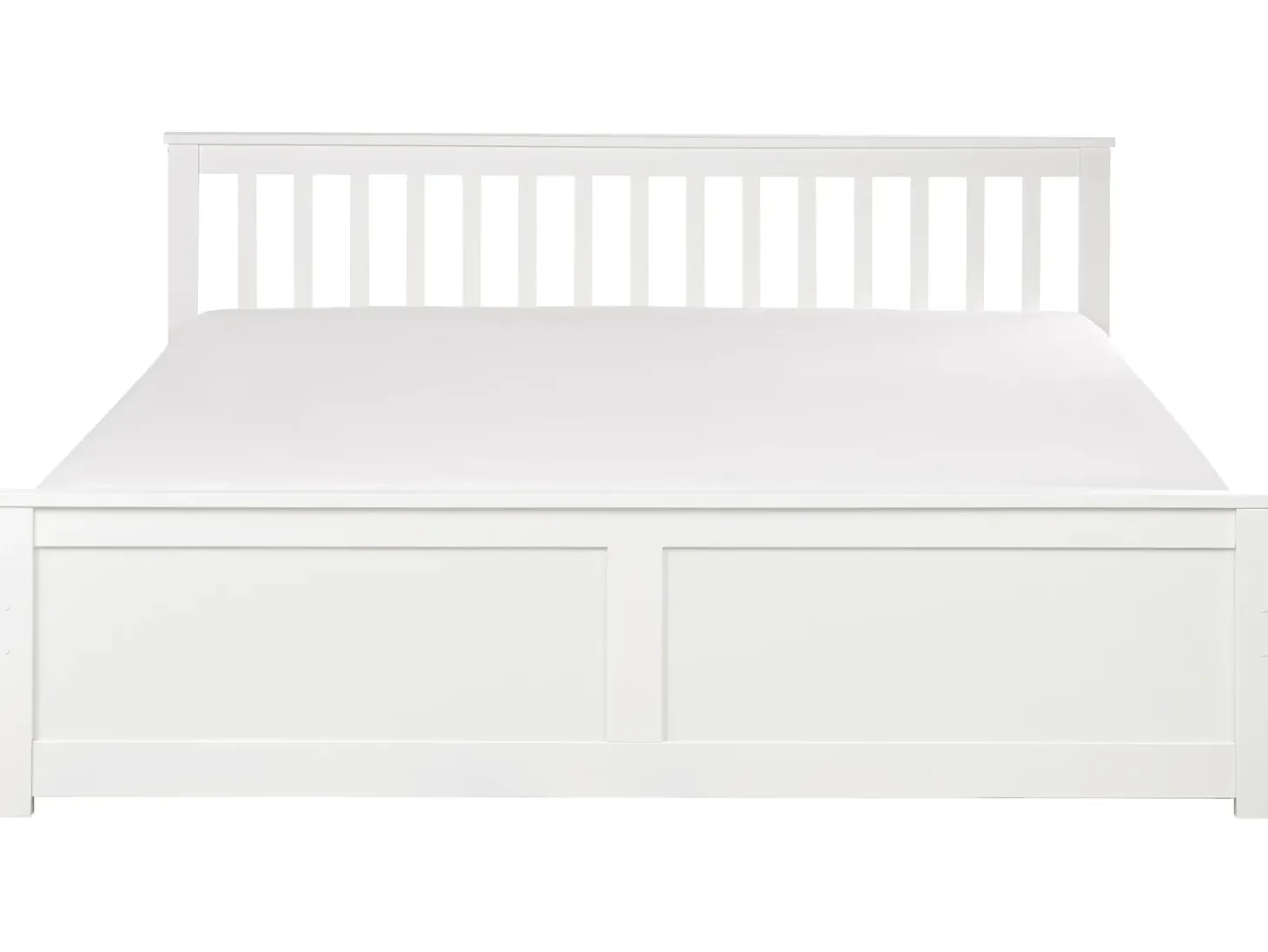 Seng Fyretræ OLENDON 180 x 200 cm Hvid