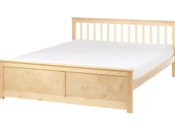 Seng Fyretræ OLENDON 160 x 200 cm Lysebrun
