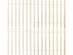 Seng Fyretræ TANNAY 160 x 200 cm Hvid