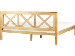 Seng Fyretræ TANNAY 180 x 200 cm Lysebrun