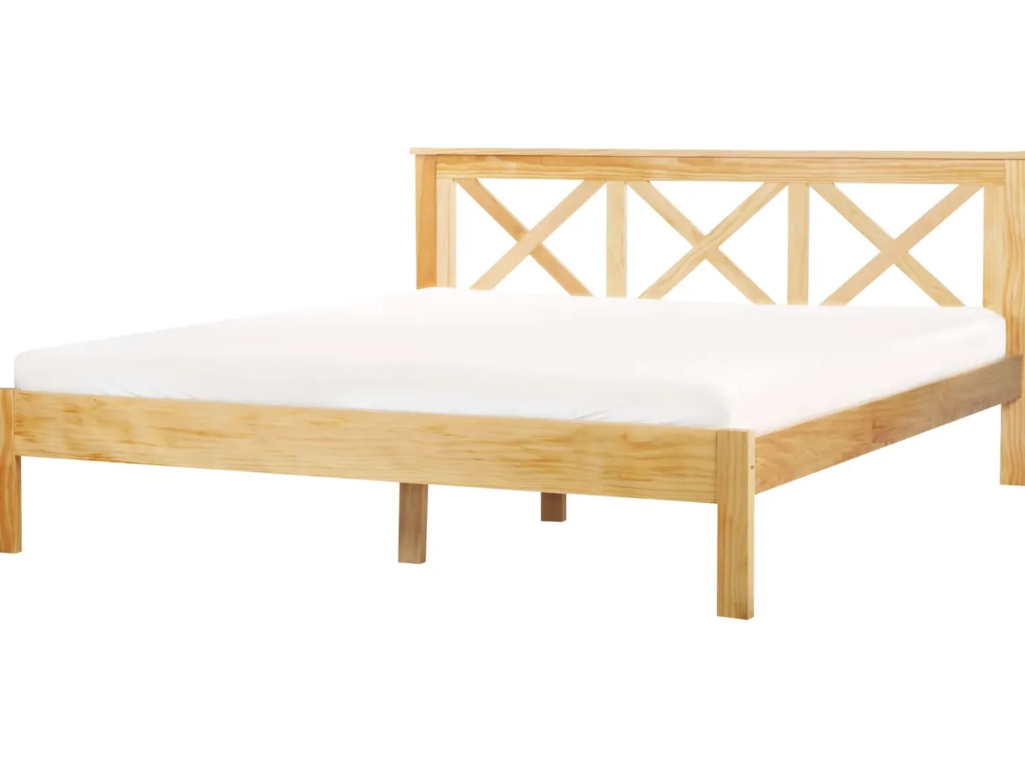 Seng Fyretræ TANNAY 180 x 200 cm Lysebrun