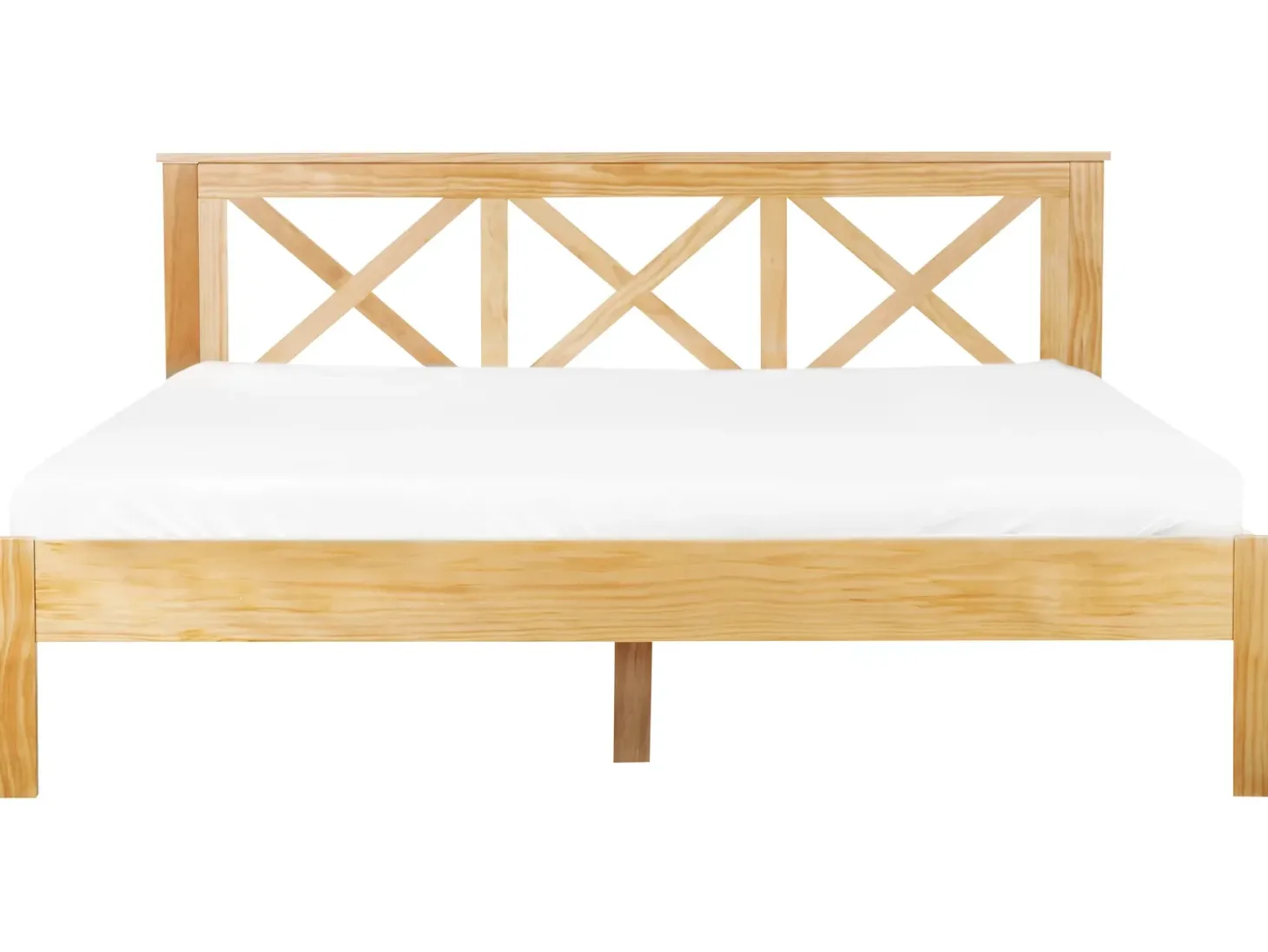 Seng Fyretræ TANNAY 180 x 200 cm Lysebrun