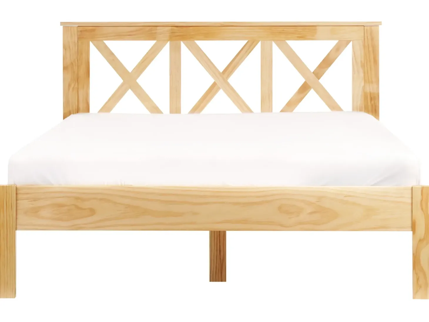 Seng Fyretræ TANNAY 140 x 200 cm Lysebrun