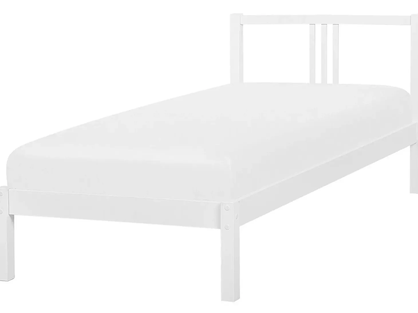 Seng Fyretræ VANNES 90 x 200 cm Hvid