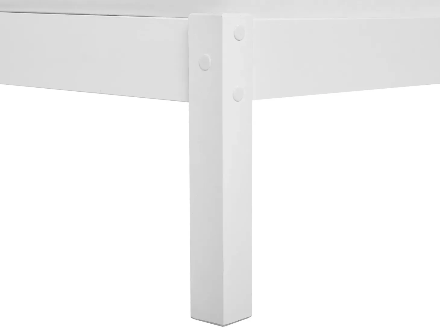 Seng Fyretræ VANNES 90 x 200 cm Hvid