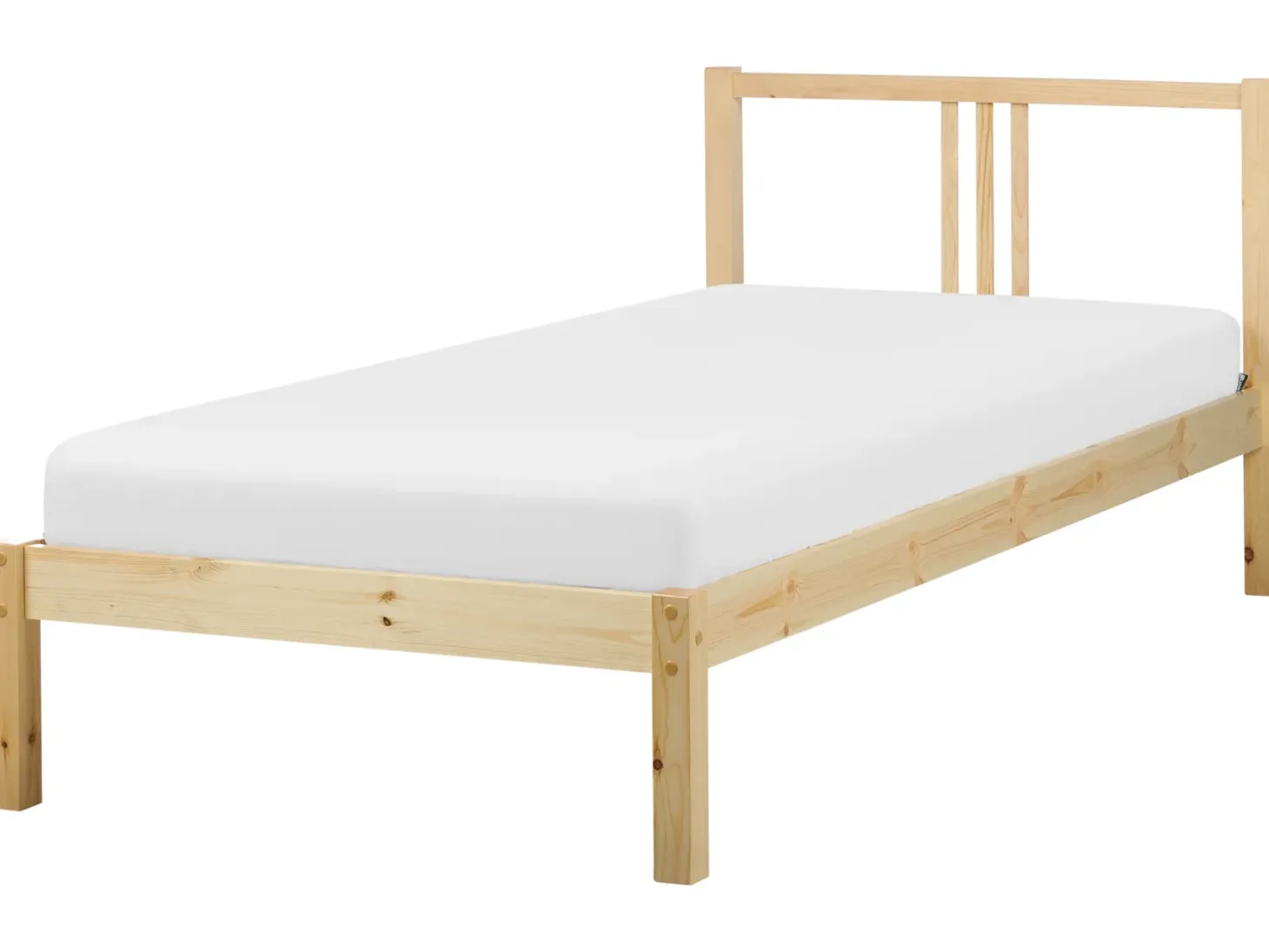 Seng Fyretræ VANNES 90 x 200 cm Lysebrun
