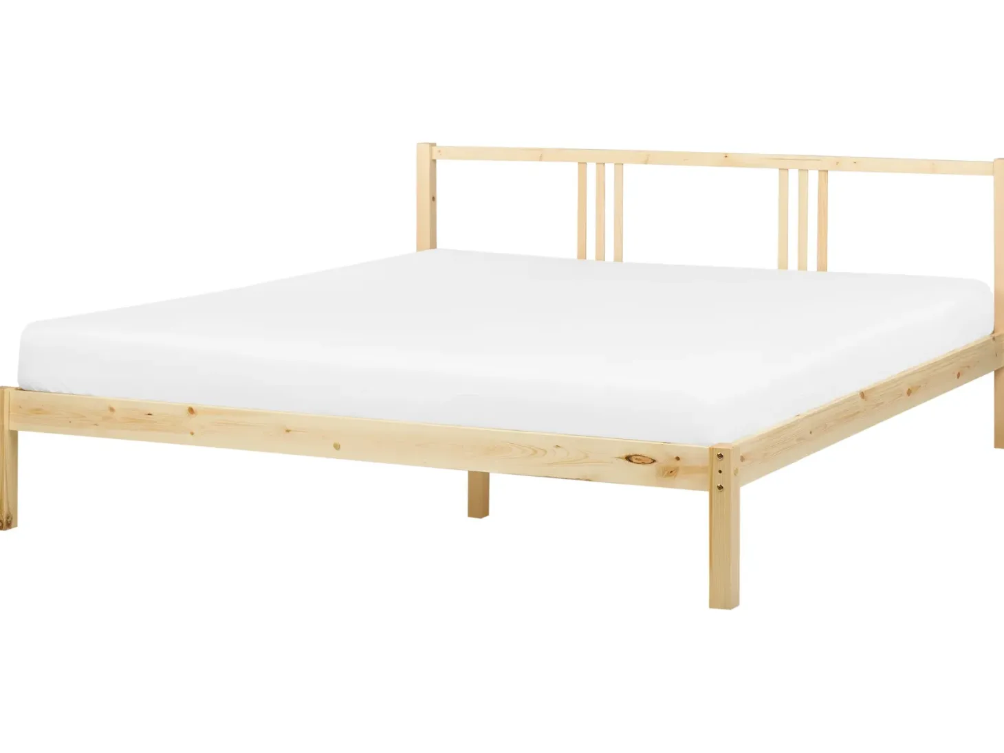 Seng Fyretræ VANNES 180 x 200 cm Lysebrun