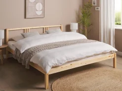 Seng Fyretræ VANNES 180 x 200 cm Lysebrun