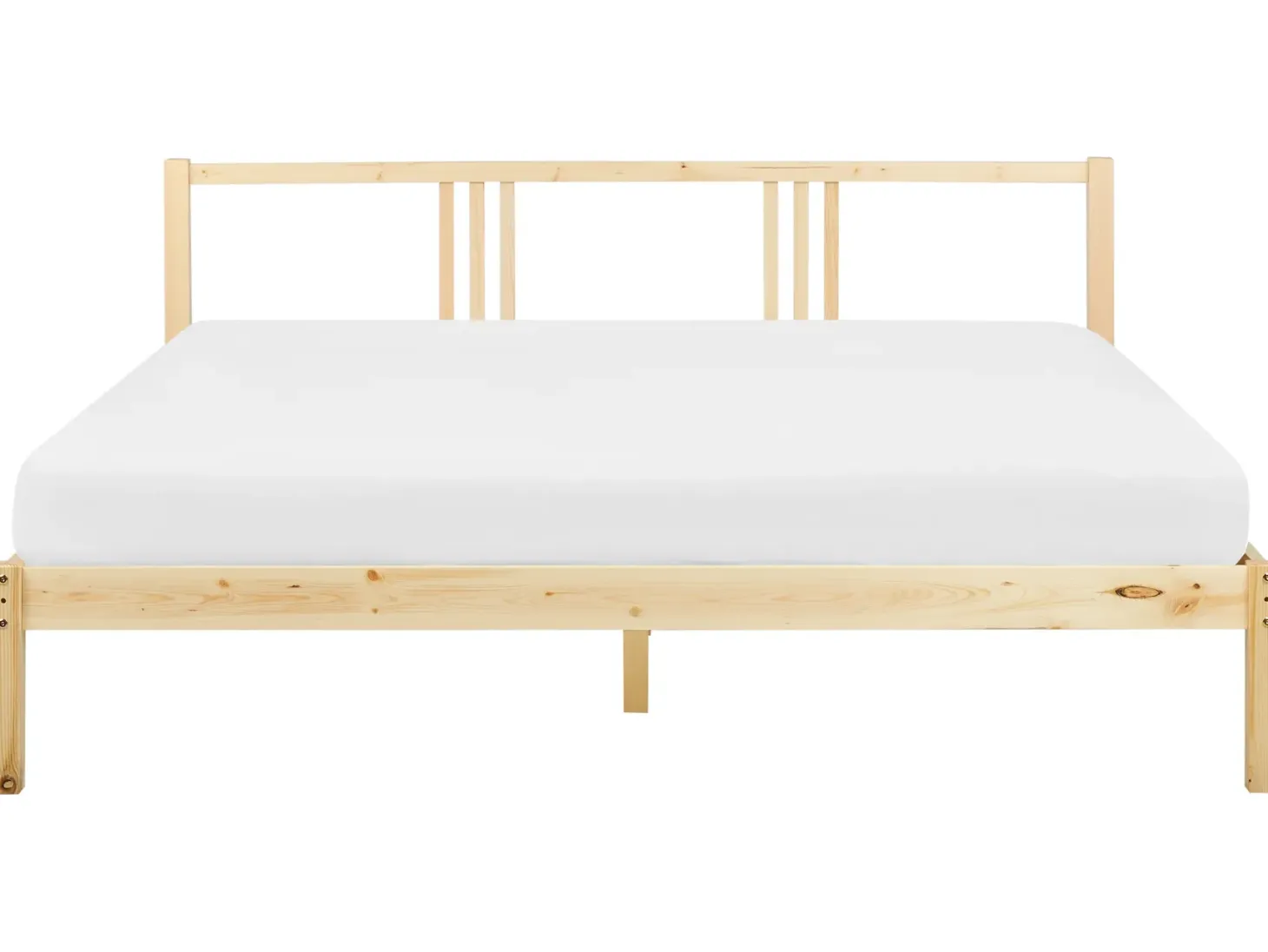 Seng Fyretræ VANNES 180 x 200 cm Lysebrun