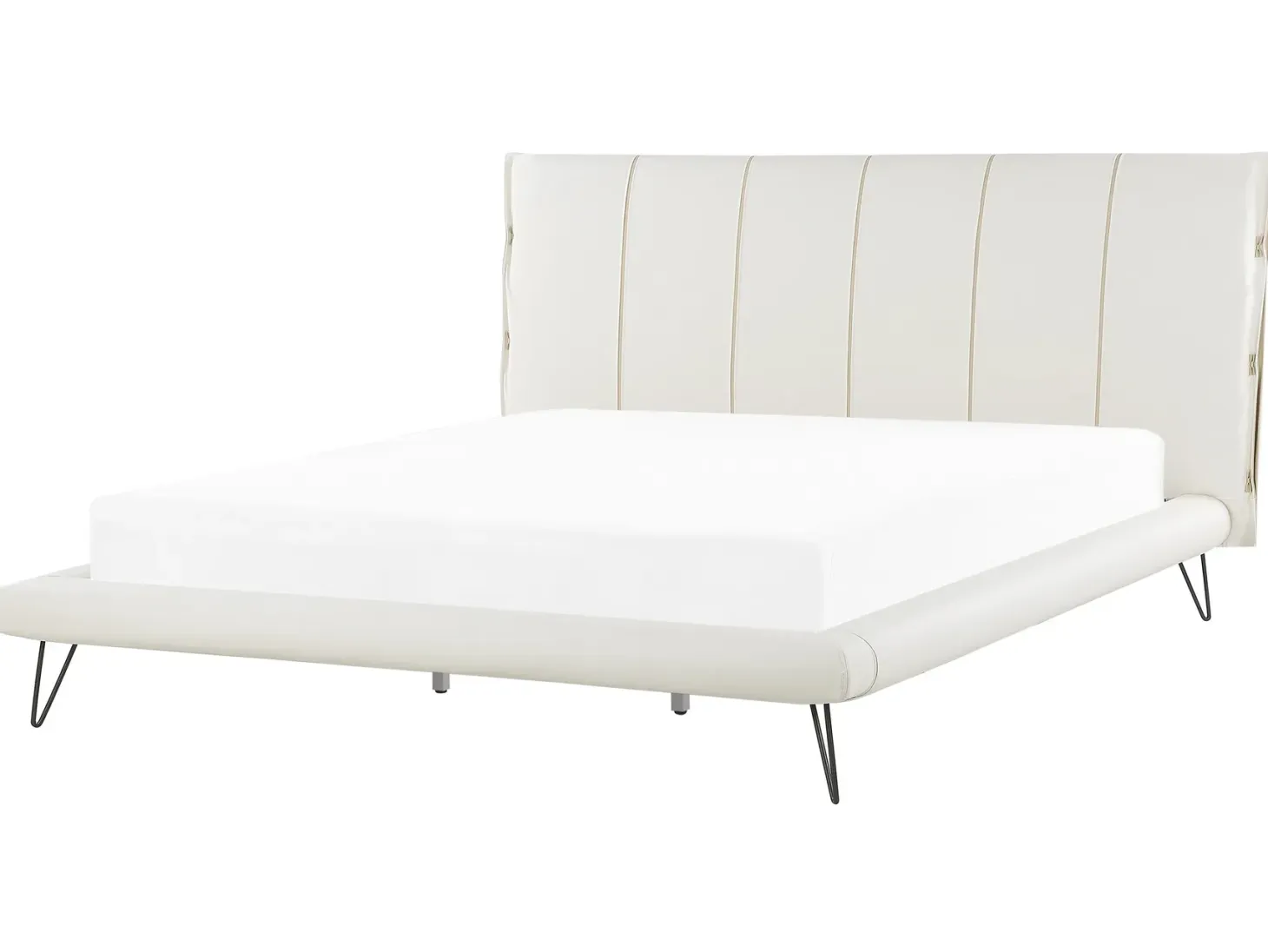 Seng Kunstlæder BETIN 180 x 200 cm Lys Beige