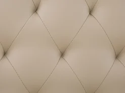 Seng Kunstlæder ESSONNE 160 x 200 cm Beige