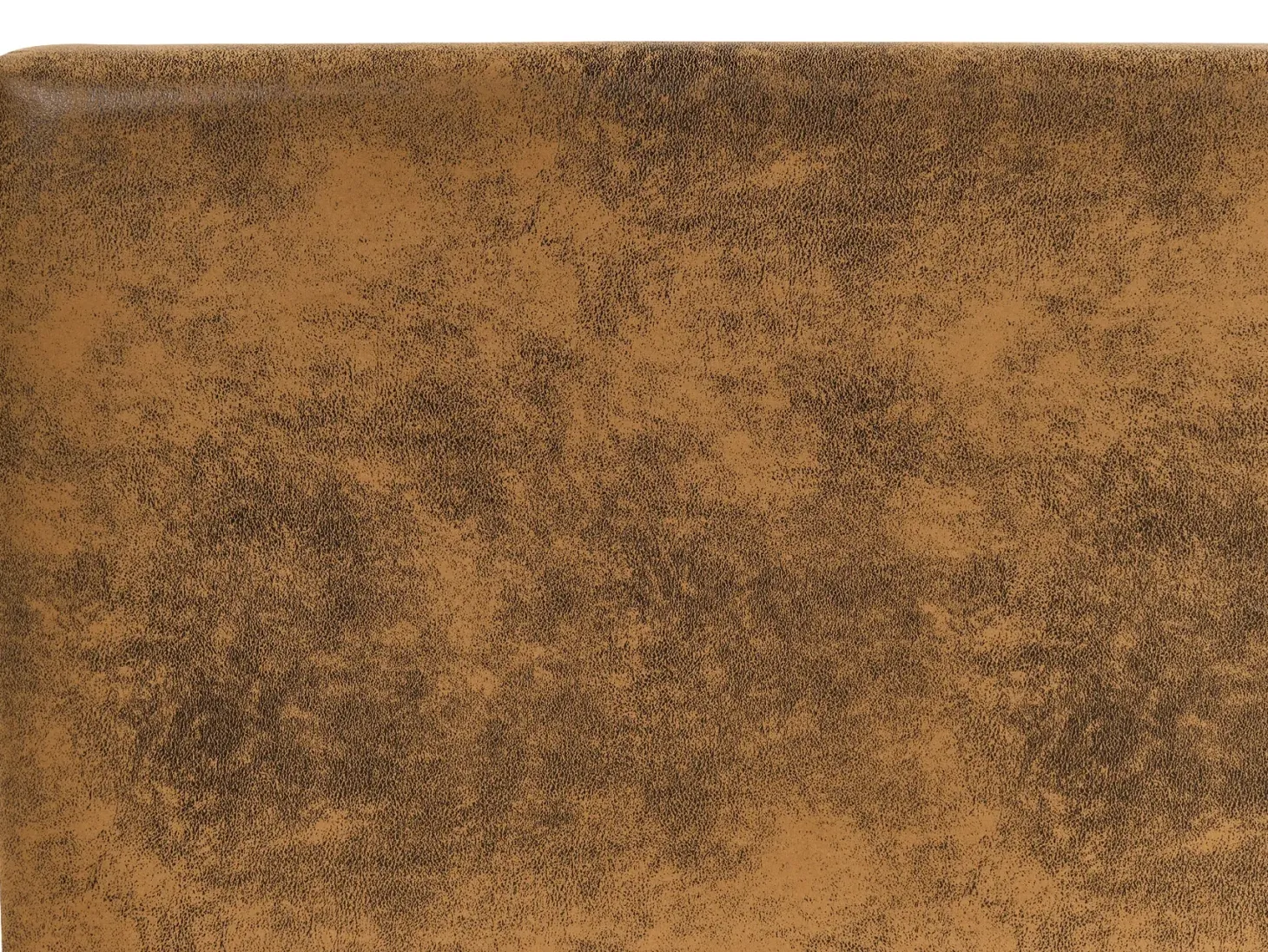 Seng Kunstlæder FITOU 140 x 200 cm Brun