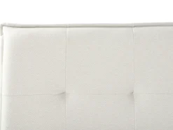 Seng Kunstlinned LESTRE 180 x 200 cm Cremehvid