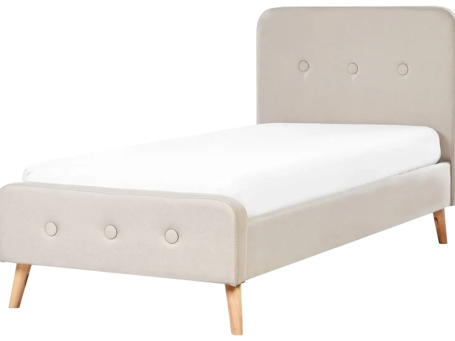 Seng Kunstlinned RENNES 90 x 200 cm Lys Beige