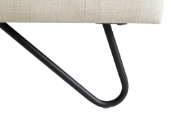 Seng LANNION 180 x 200 cm Lys Beige
